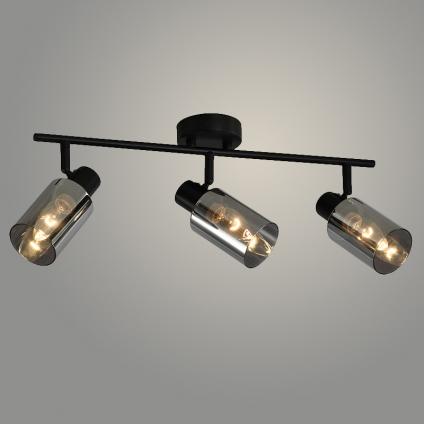 Спот 23810/3 BK черный 3x40W E14 h130, 24